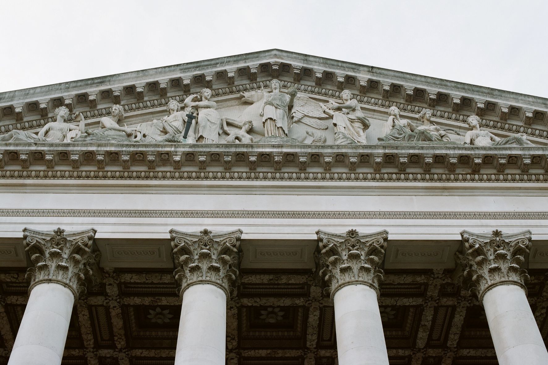 The front facade of the Fitzwilliam Museum