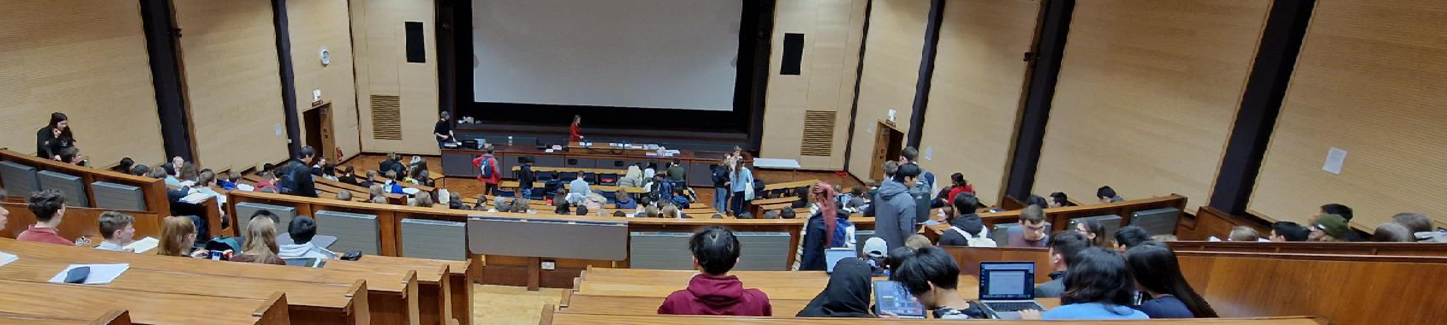 Photograph of the Bristol-Myers Squibb Lecture Theatre, Department of Chemistry