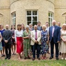 The 2023 winners of the Pilkington Prize at the award ceremony at Fitzwilliam College