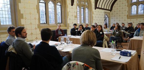 Participants and panel members at an Emerging Research Leaders Development Programme event